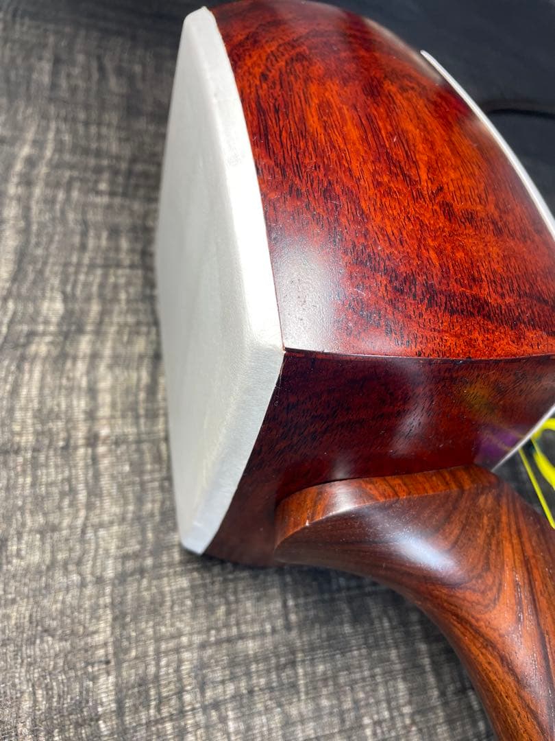 胡弓紫檀三折れ棹，胴花梨材，竹弓，付属品