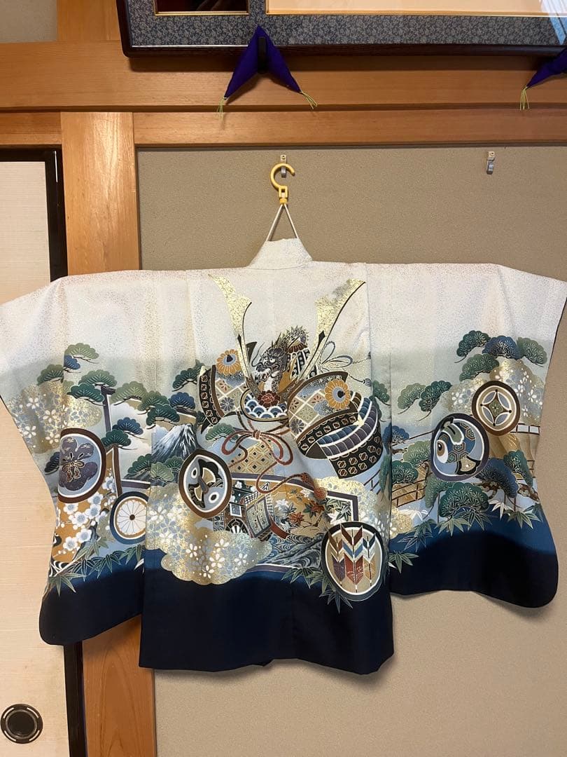 七五三用着物フルセット京の舞姿/箱入り/着画あり/5歳