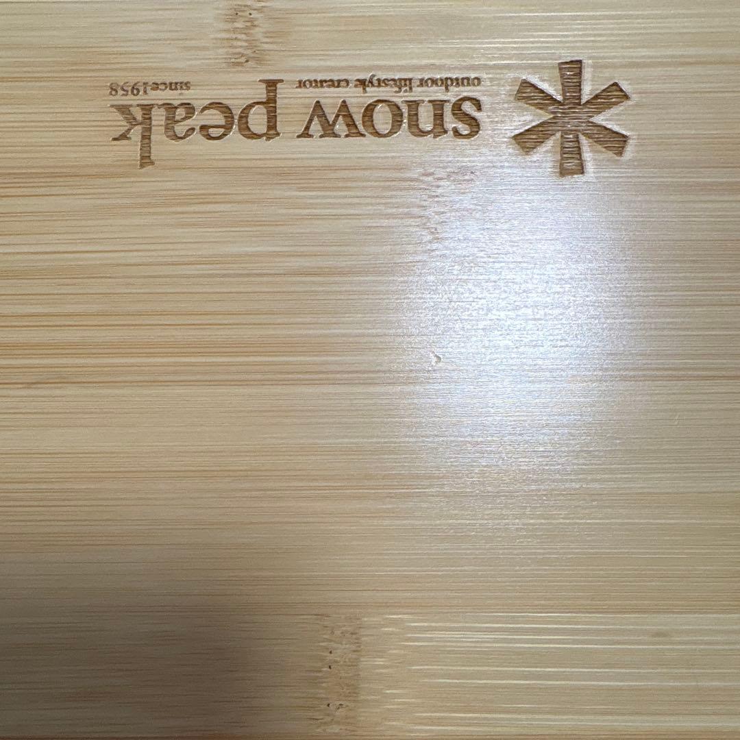 スノーピーク　ワンアクションテーブルロング竹