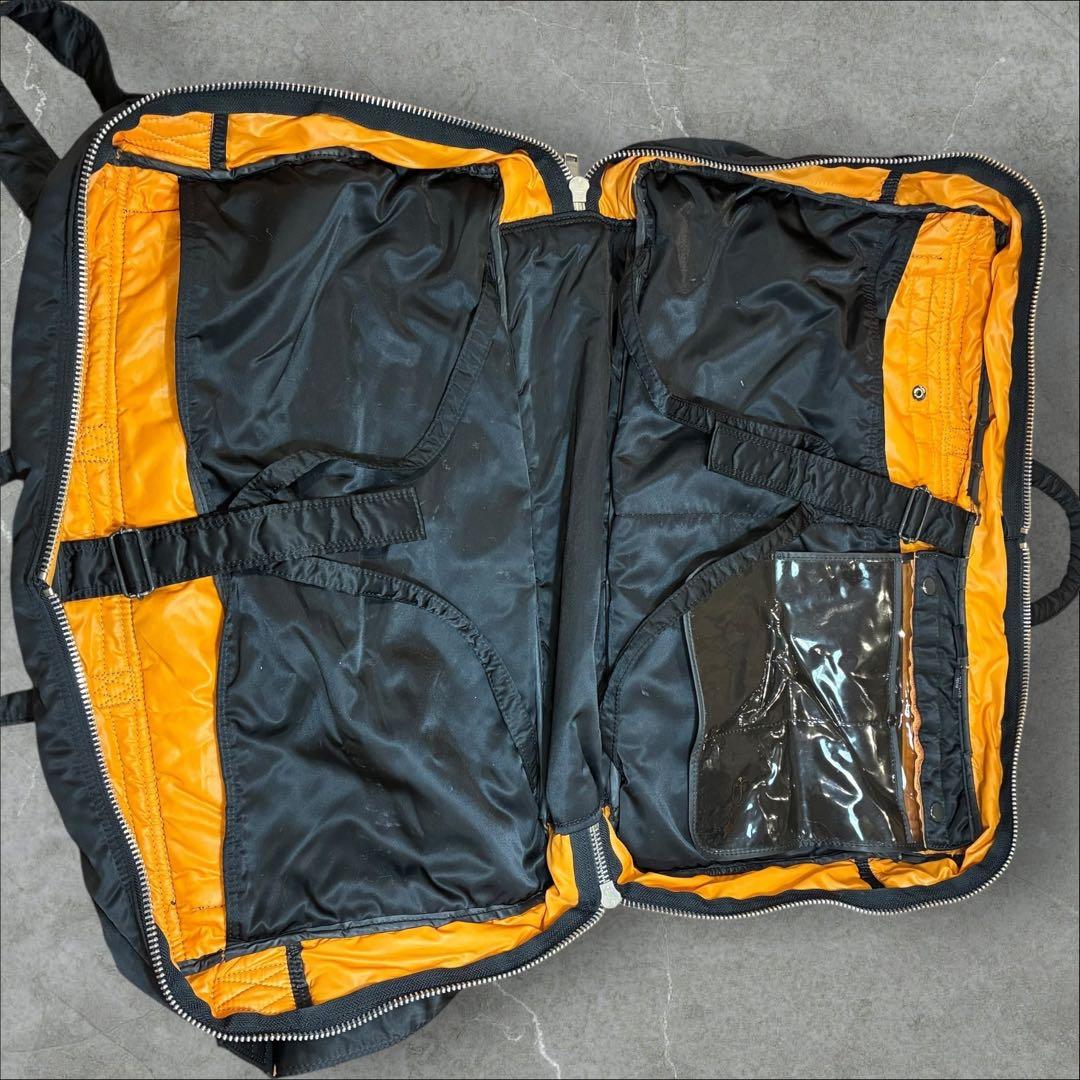 ポーター タンカー 大容量 2way ボストンバッグ　ショルダーバッグ ブラック