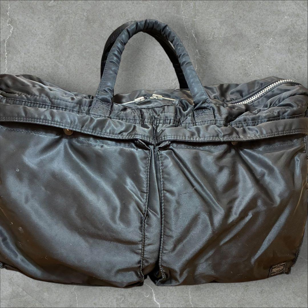 ポーター タンカー 大容量 2way ボストンバッグ　ショルダーバッグ ブラック