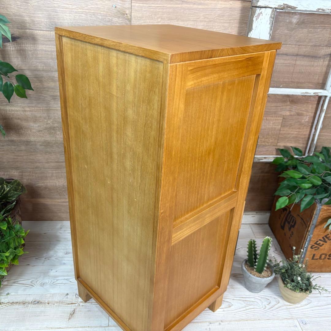 訳あり品【133】ナチュラルウッド桐材無垢木製カラー多引き出し7段チェストタンス