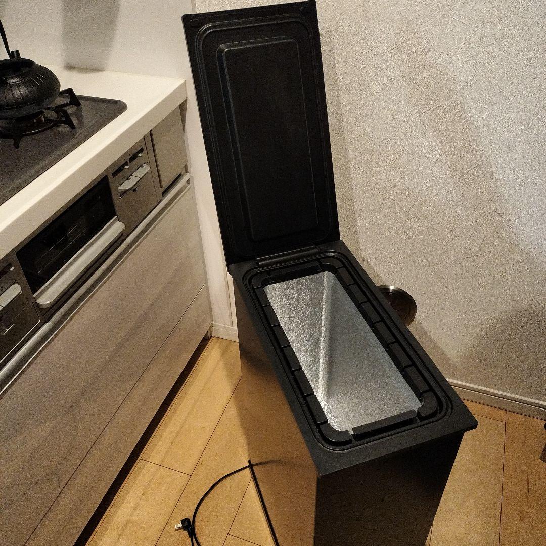 サンカ 【冷やすゴミ箱】 CLEAN BOX 20L ふた付き ブラック