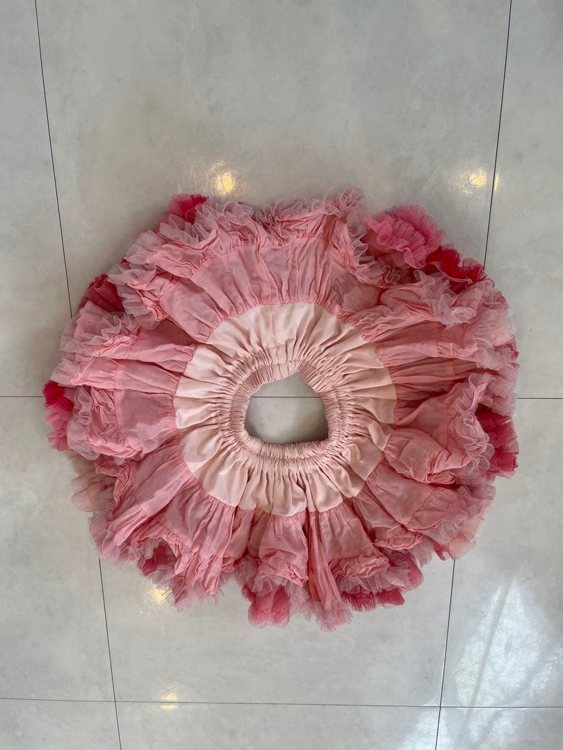 白楽☆　パンパンチュチュ　フリルスカート3点セット　Ｍサイズ