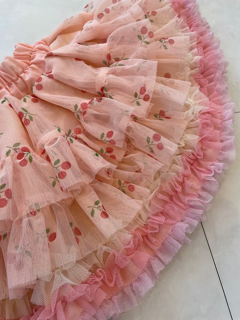 白楽☆　パンパンチュチュ　フリルスカート3点セット　Ｍサイズ