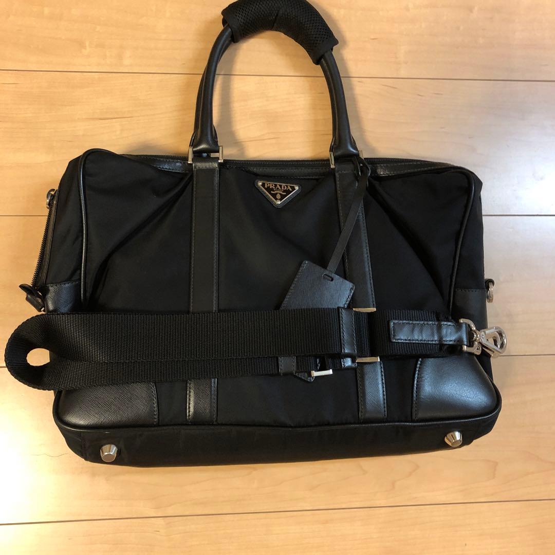 プラダストラップ　ナイロンバック用　ブラック