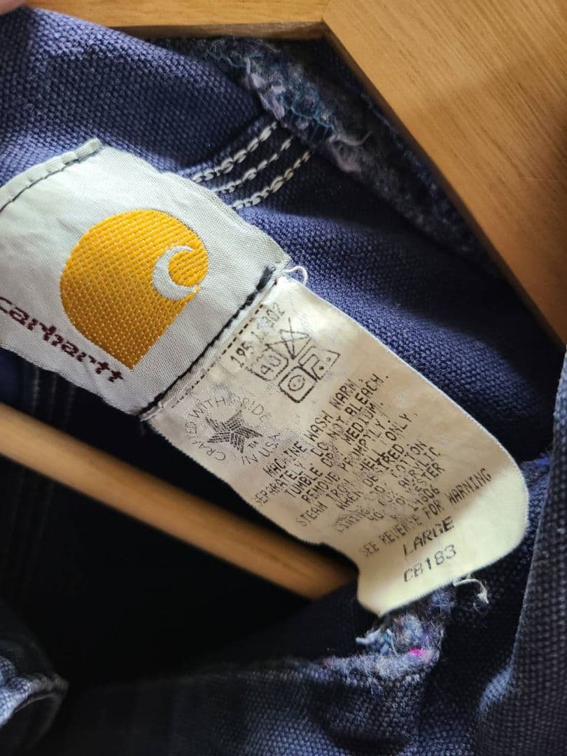 ビ*ゲ様 90's カーハート USA製 sizeL