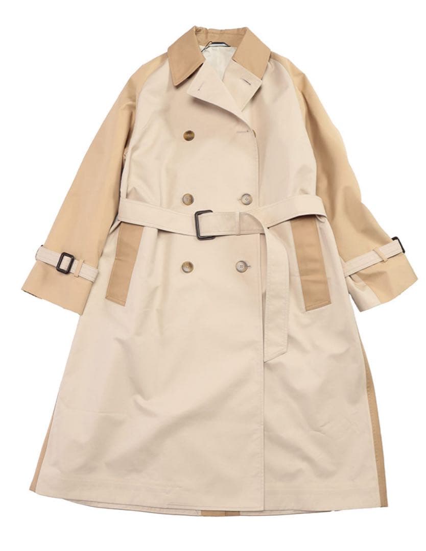 Weekend MaxMara 2wayリバーシブルテクニカルトレンチ 38