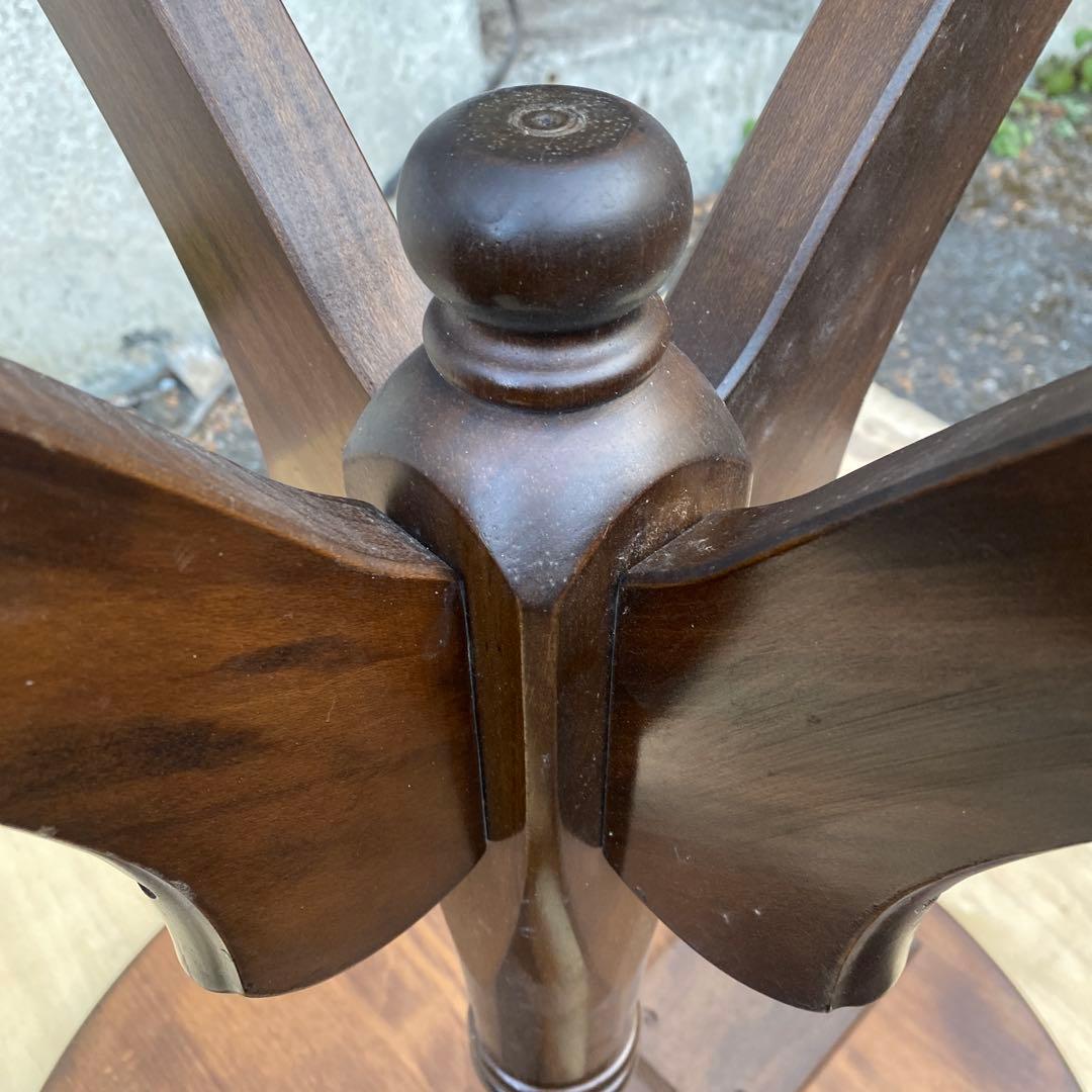 森のサーカス　丸テーブル　高さ68cm カフェ風 テーブル 円形木製