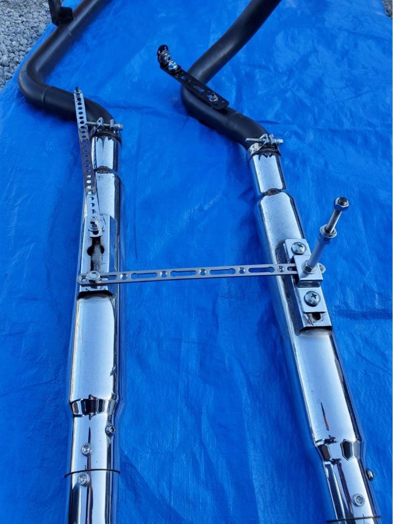 ハーレー　スポーツスターワンオフアップマフラー