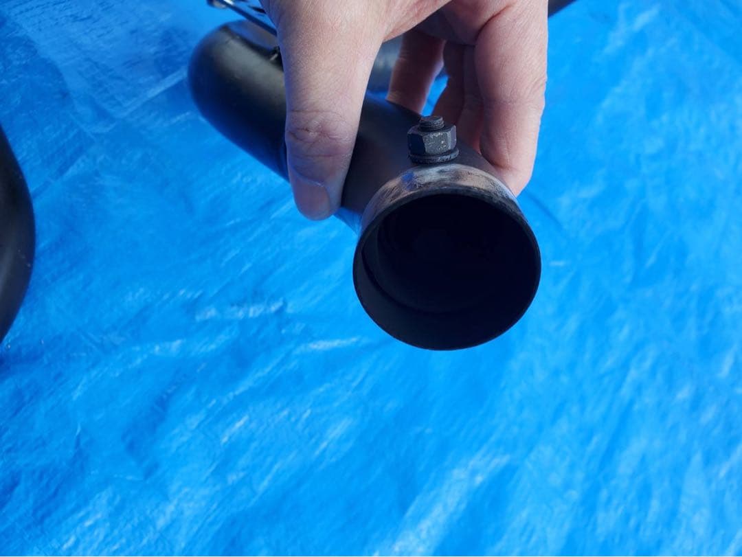 ハーレー　スポーツスターワンオフアップマフラー