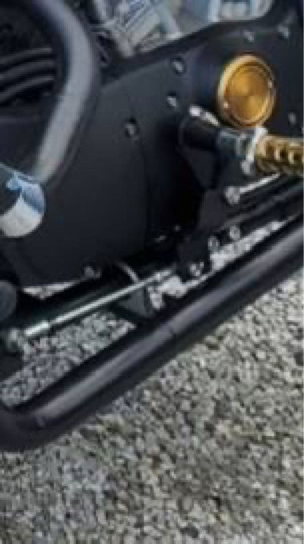 ハーレー　スポーツスターワンオフアップマフラー