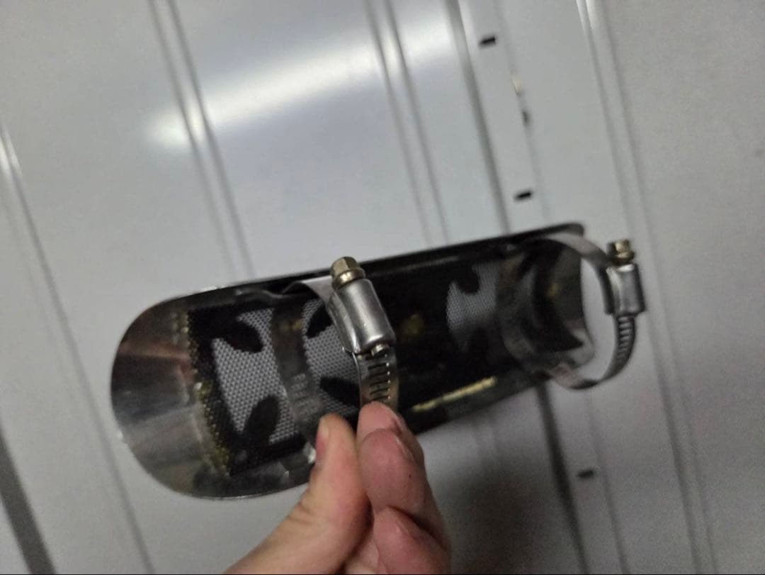 ハーレー　スポーツスターワンオフアップマフラー