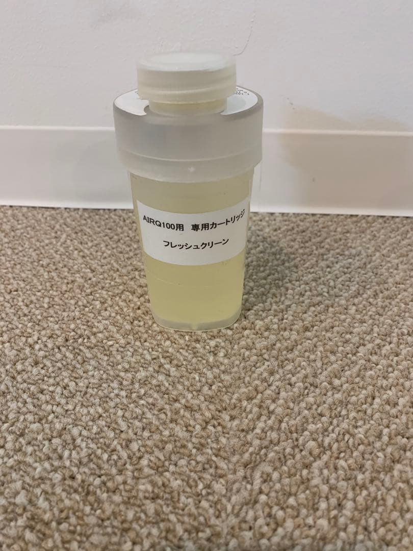 新古品 AIRQ100専用カートリッジ フレッシュクリーン90ml