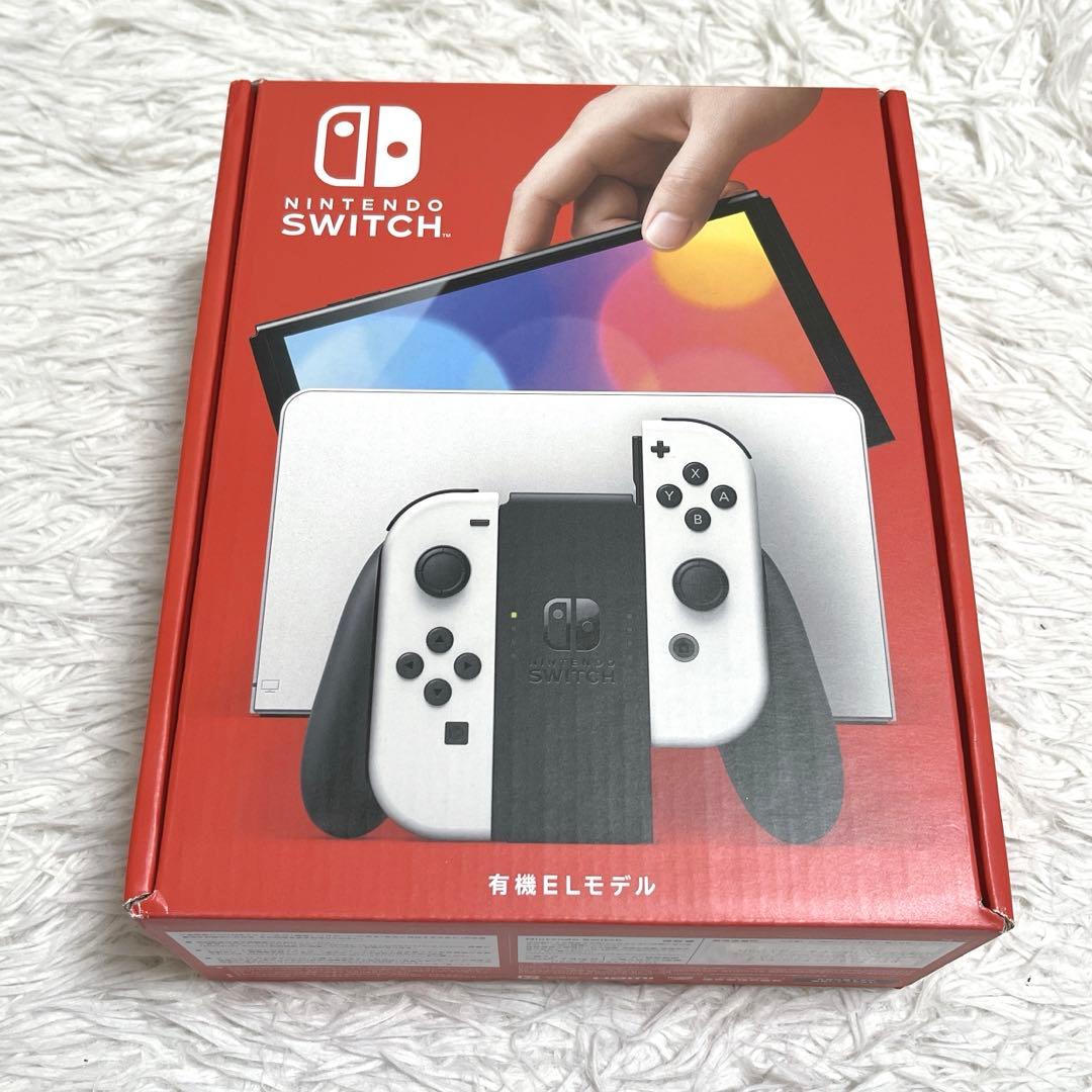 【極美品 付属品完備】Nintendo Switch 有機ELモデル ホワイト