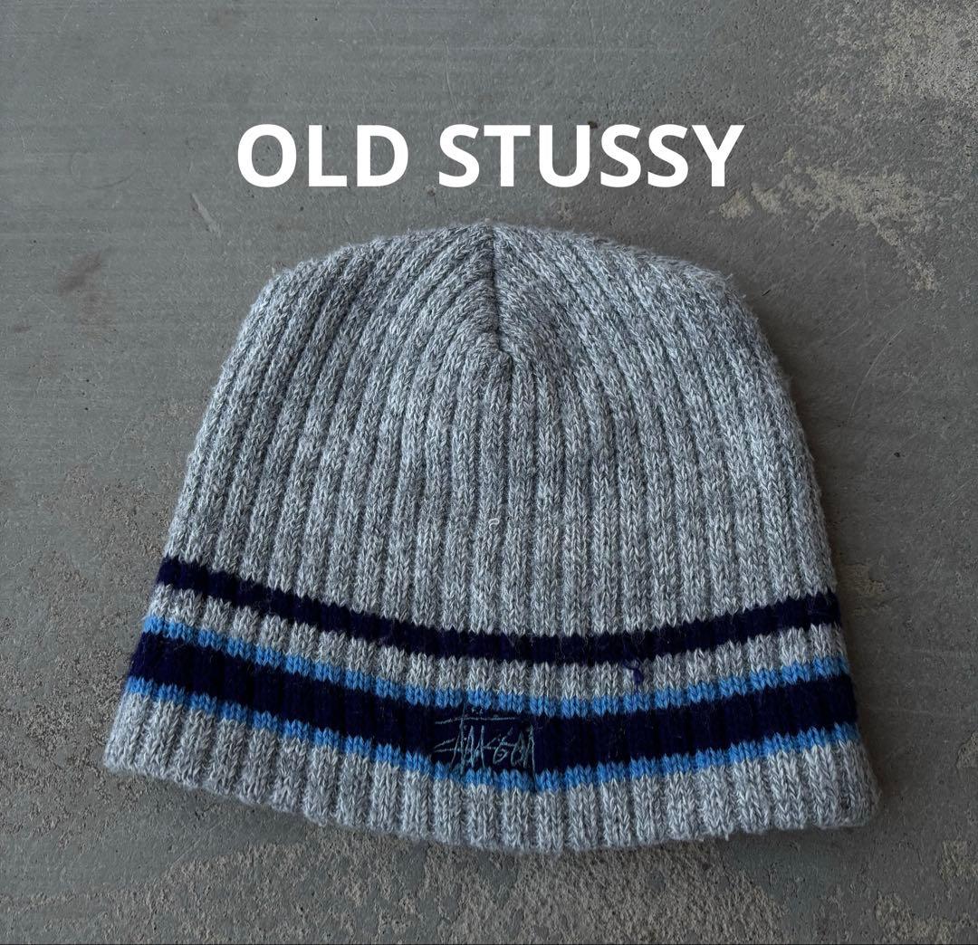 OLD STUSSY ニット帽　ビーニー