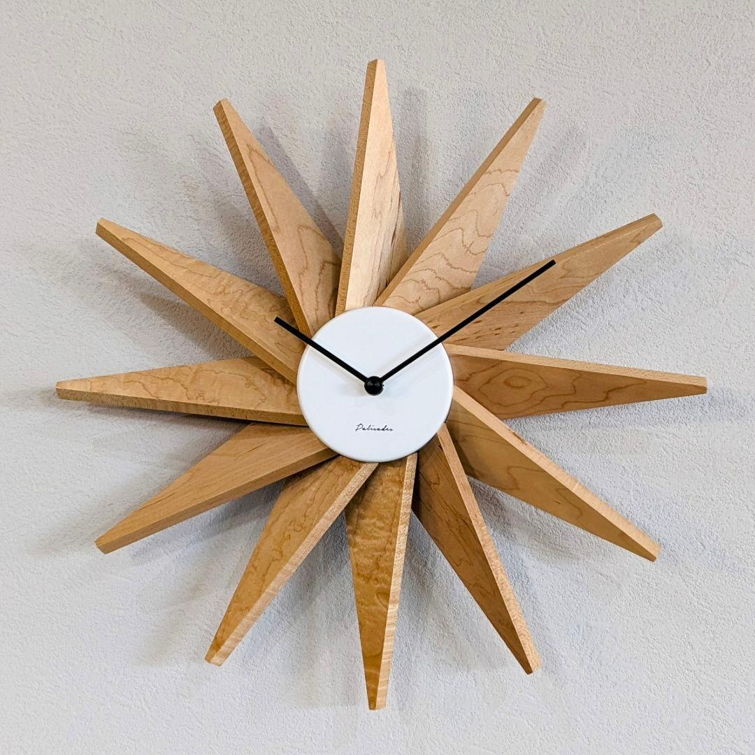 【新品】 インターフォルム 壁掛け時計 フェルマー ホワイト CL-3023