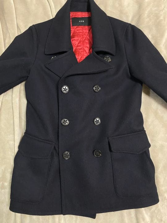 【値下げしました！！】AKM メンズPコート【Mサイズ】