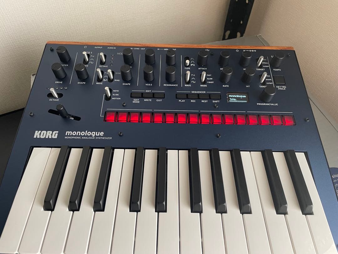 KORG monologue アナログシンセサイザー　BL