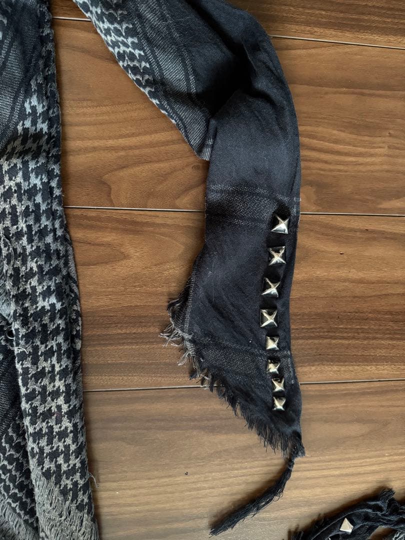 アンダーカバー　アフガンストール　０６ＳＳ　スタッズ