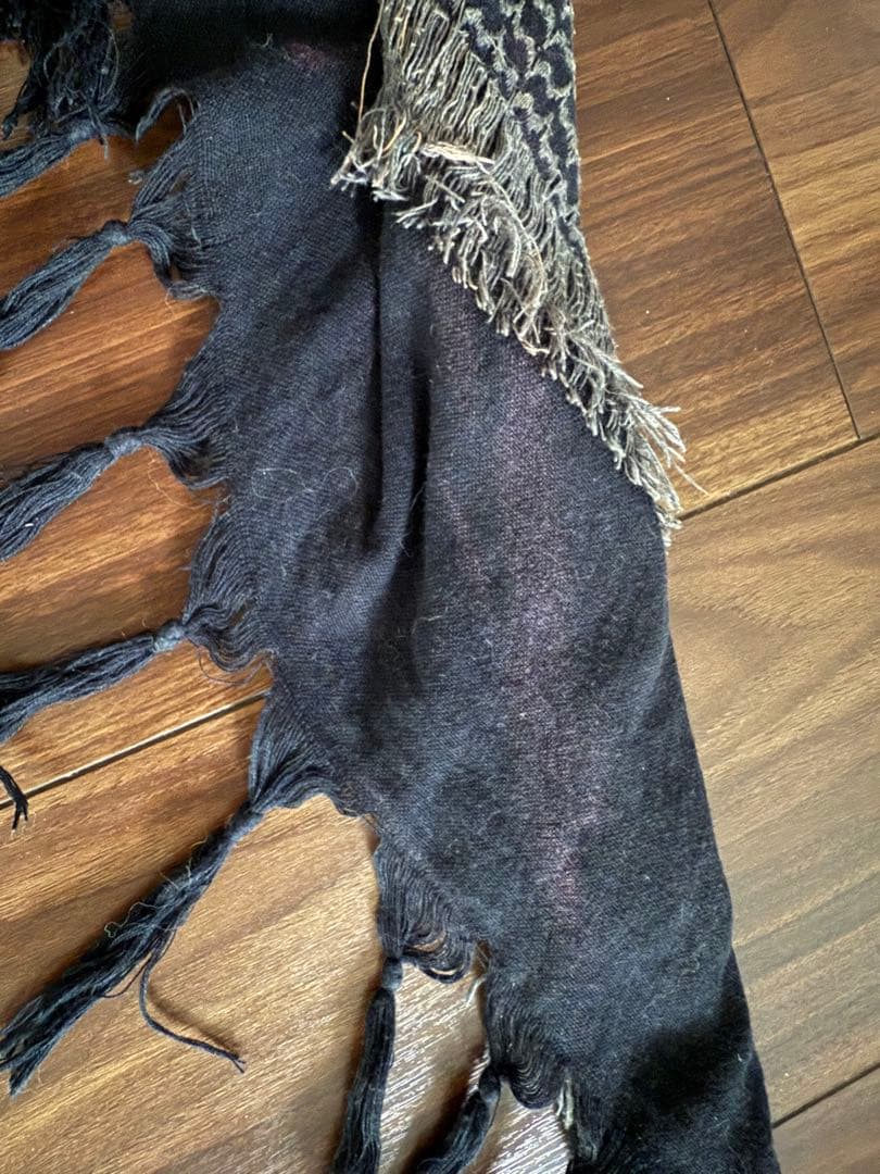 アンダーカバー　アフガンストール　０６ＳＳ　スタッズ