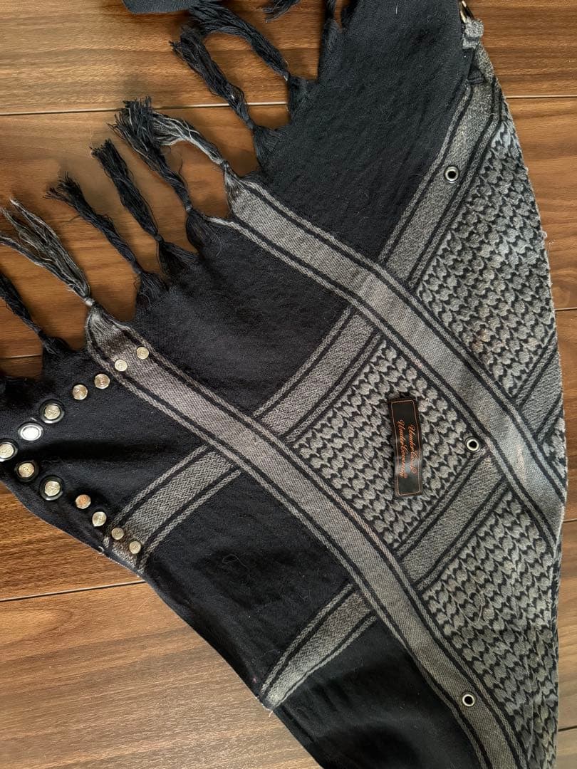 アンダーカバー　アフガンストール　０６ＳＳ　スタッズ