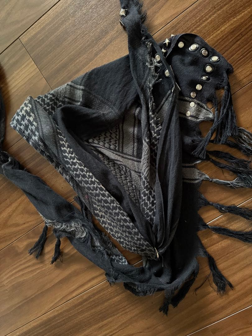 アンダーカバー　アフガンストール　０６ＳＳ　スタッズ