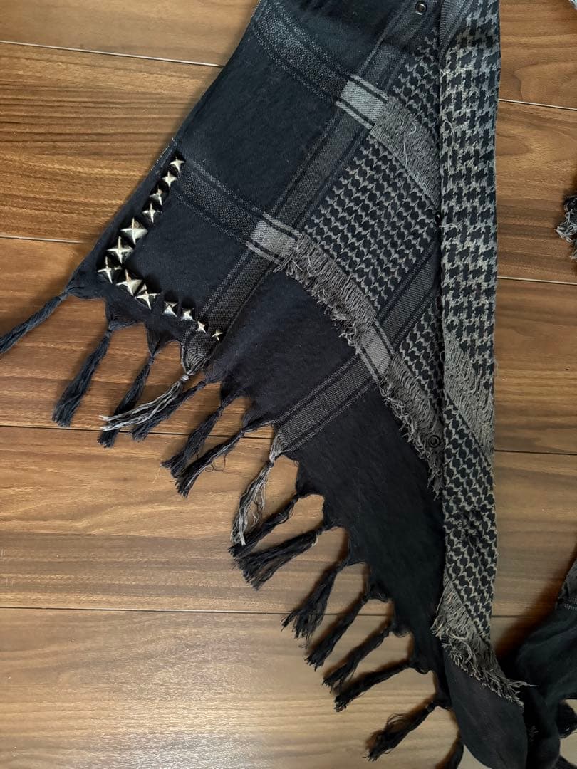 アンダーカバー　アフガンストール　０６ＳＳ　スタッズ