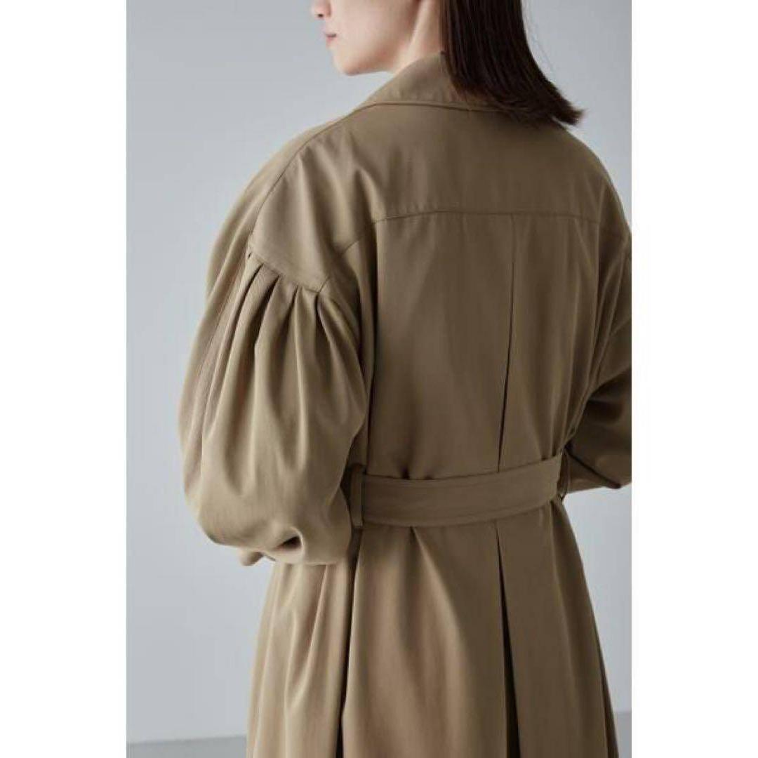 ♡ほぼ未使用　 アドーア コットンツイルロングコート 定価9万　キャメル