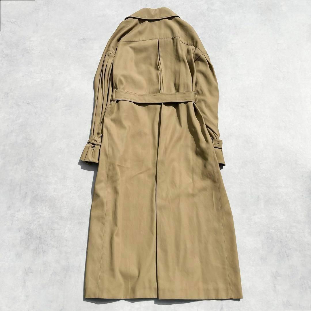 ♡ほぼ未使用　 アドーア コットンツイルロングコート 定価9万　キャメル