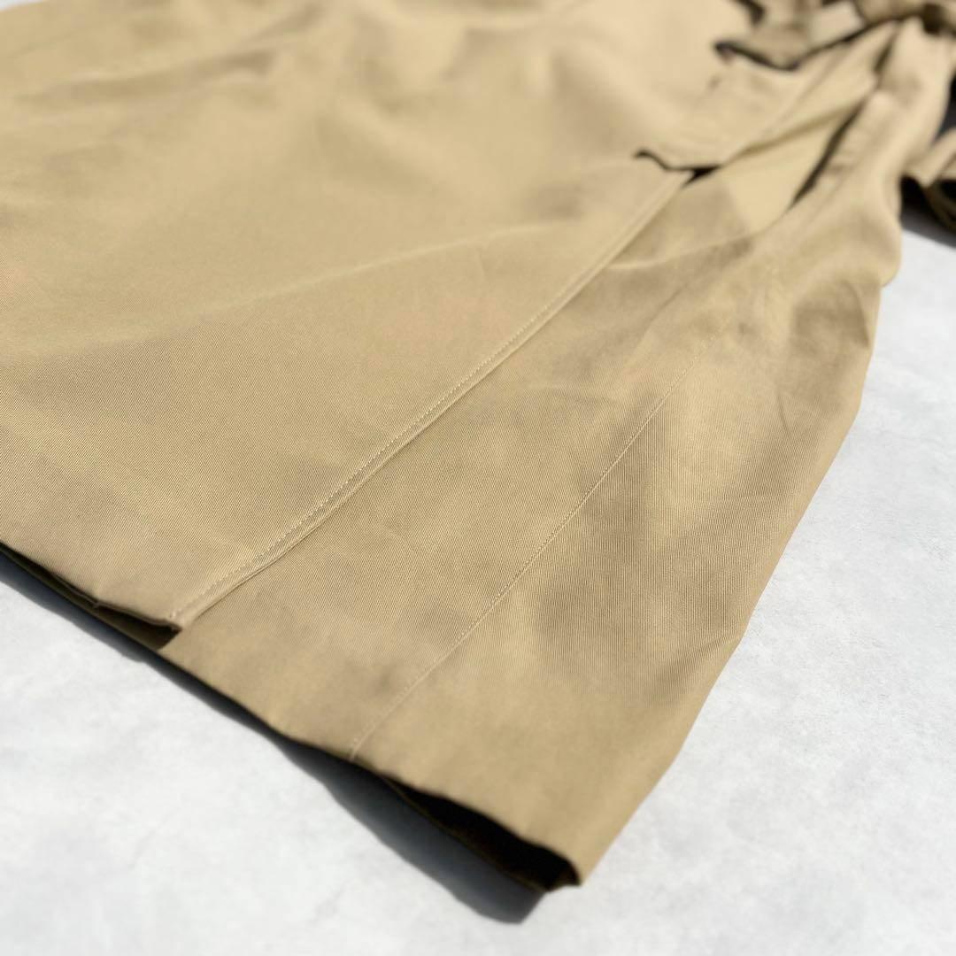 ♡ほぼ未使用　 アドーア コットンツイルロングコート 定価9万　キャメル