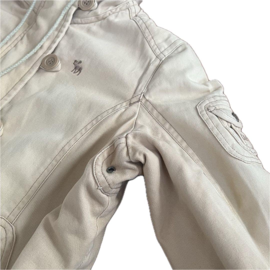 アバクロンビー＆フィッチ　ファー　ボア　フードジャケット