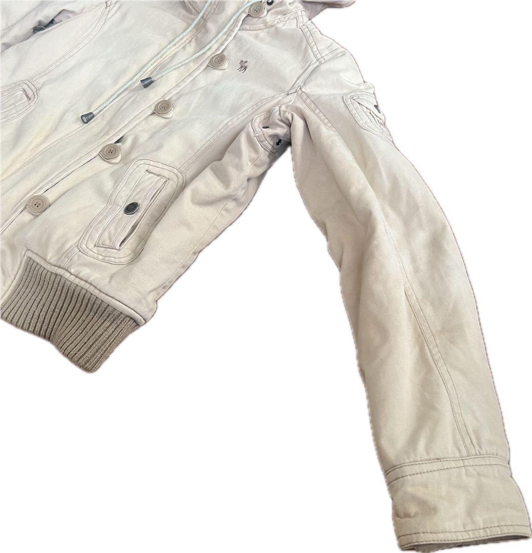 アバクロンビー＆フィッチ　ファー　ボア　フードジャケット