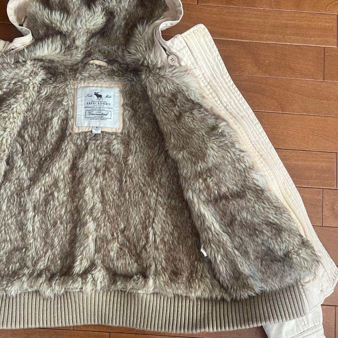 アバクロンビー＆フィッチ　ファー　ボア　フードジャケット