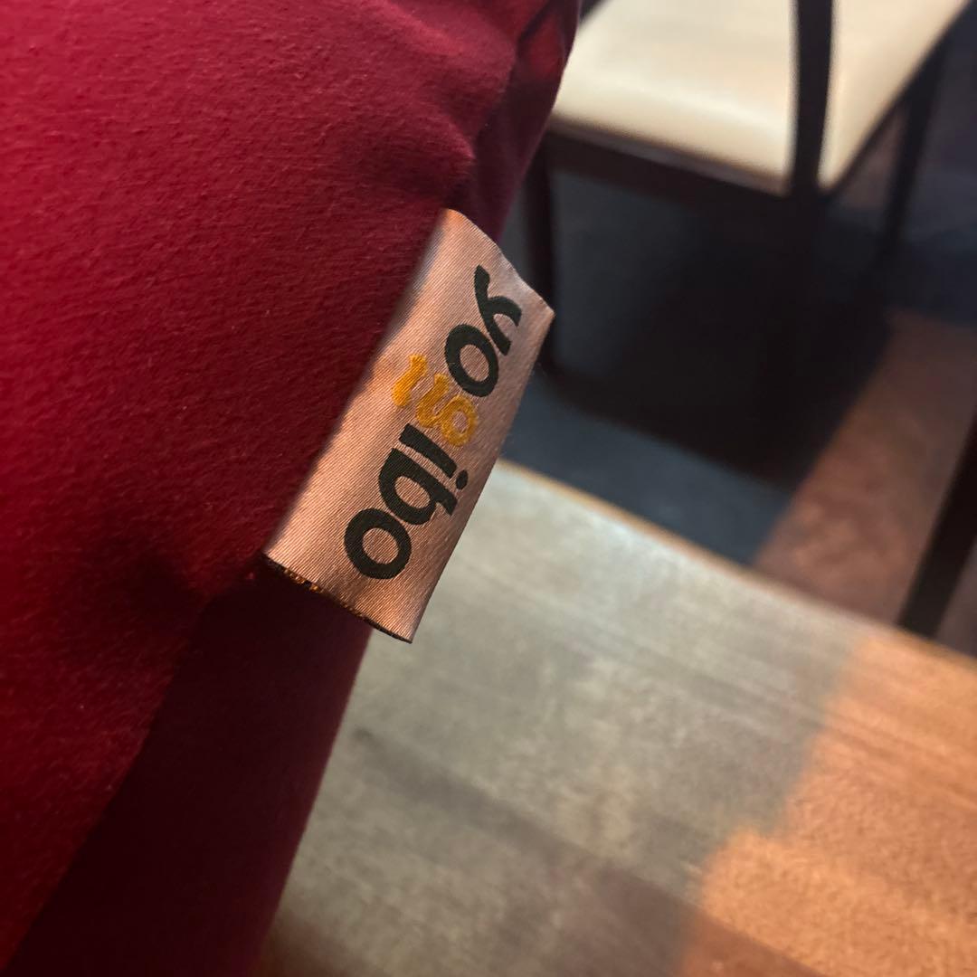 クッション・座布団 yogibo mini RED