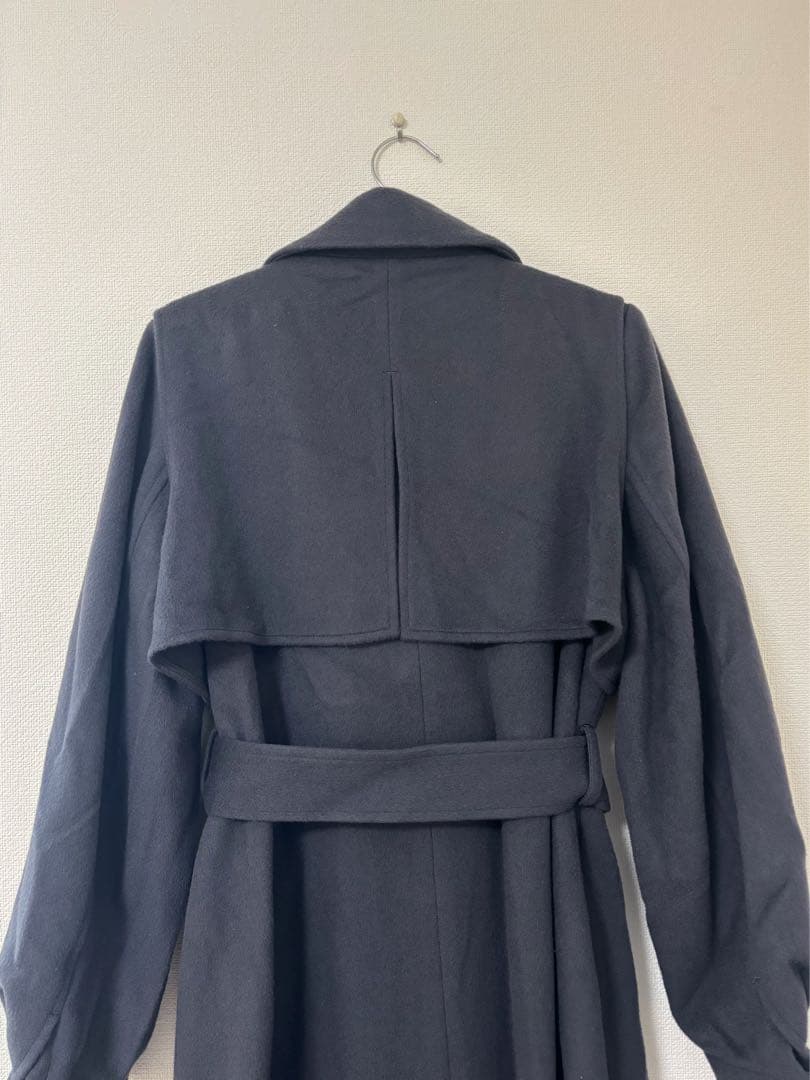 【パブリックトウキョウ】オーバーヨークコート　チャコールグレー