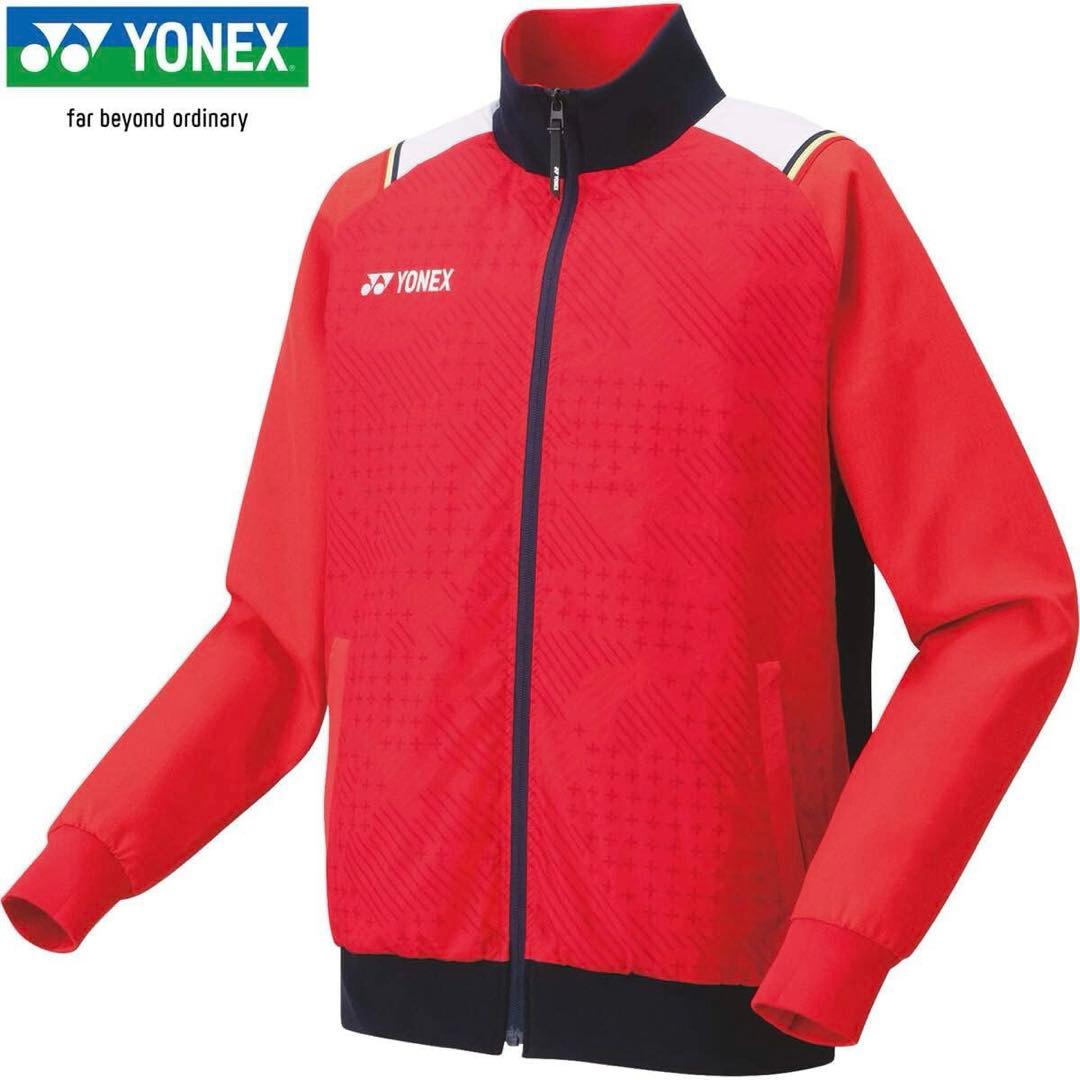 数量限定モデル　人気完売　ヨネックス ヒートカプセル ウィンドジャケット L 赤
