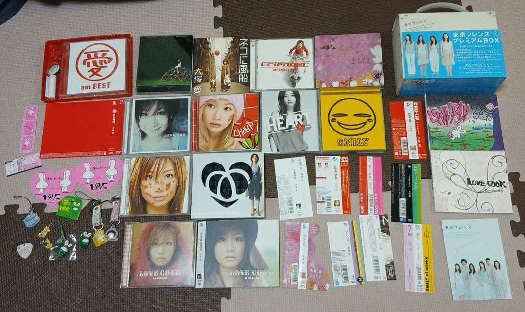 大塚愛 CD DVD LOVEちゃん まとめ売り