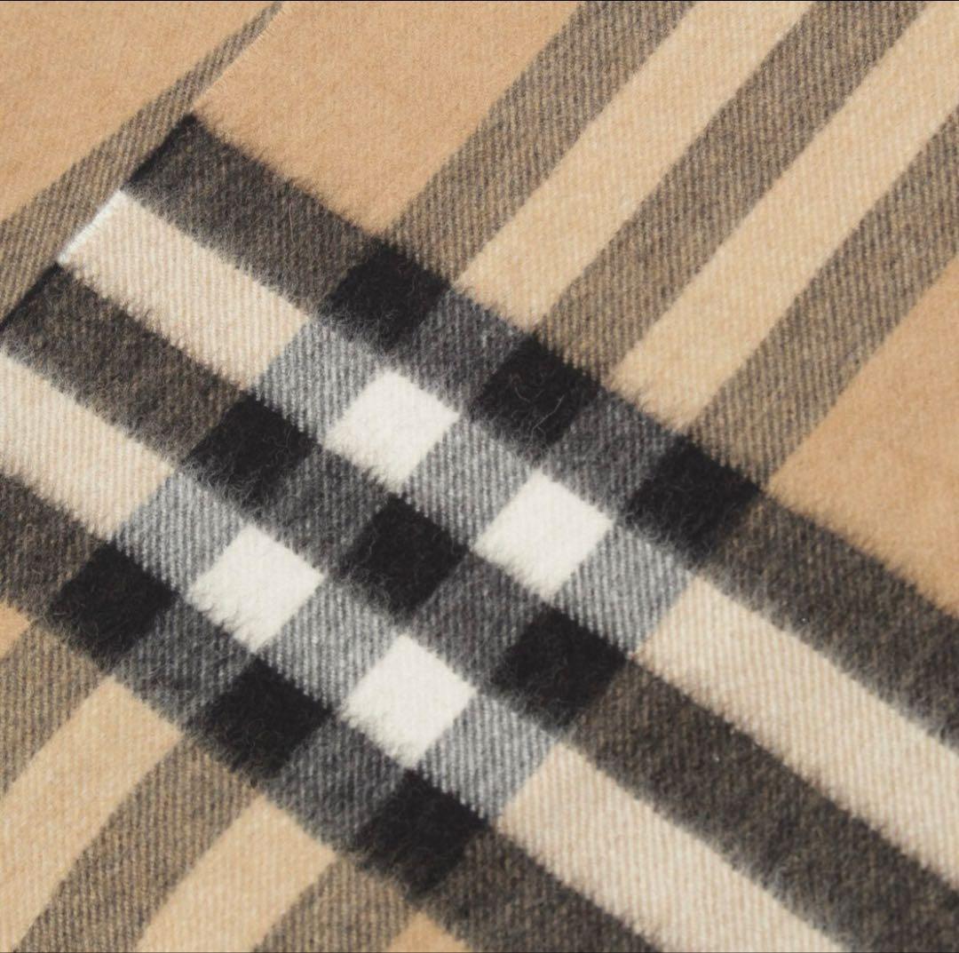 【最終値下げ✨】BURBERRY マフラー チェック柄 カシミヤ100％
