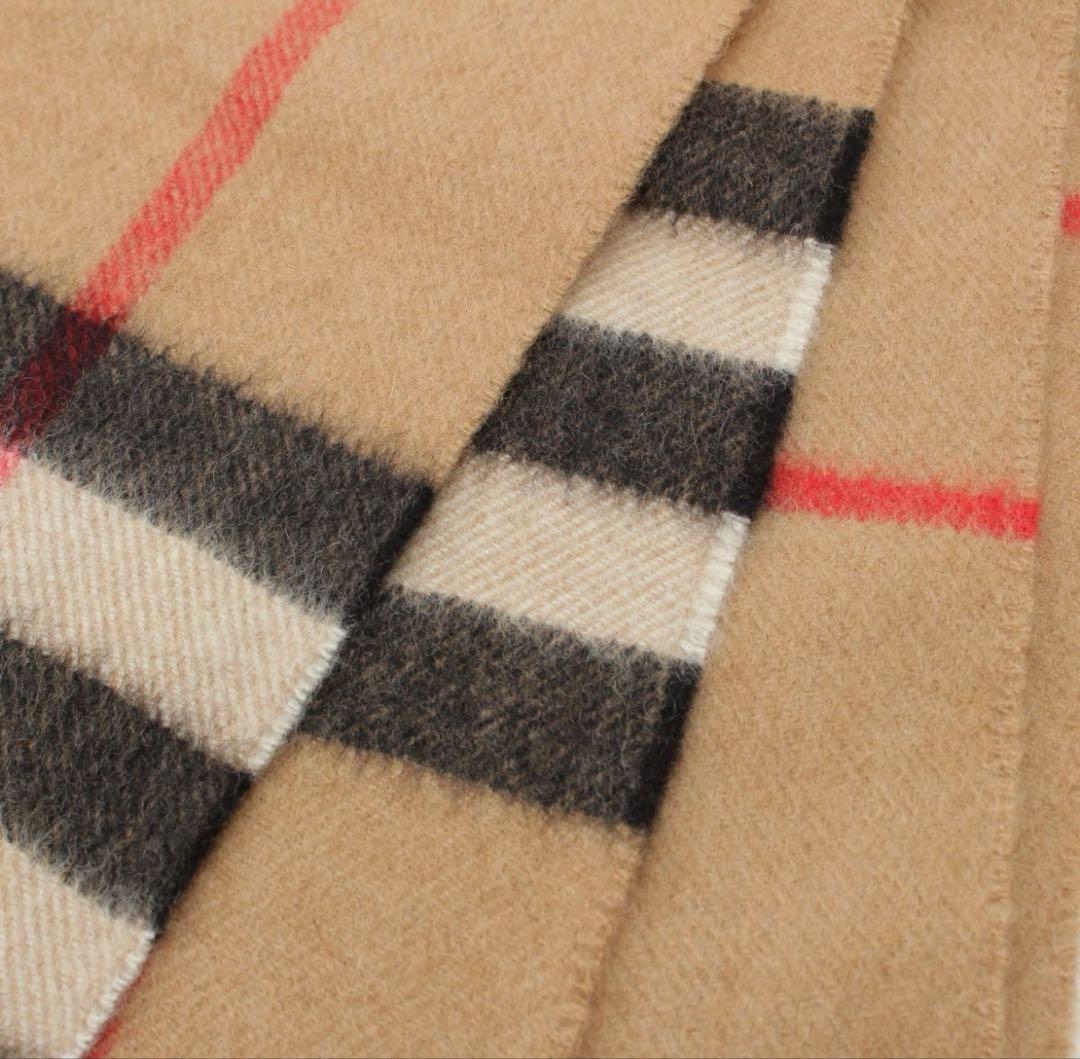 【最終値下げ✨】BURBERRY マフラー チェック柄 カシミヤ100％