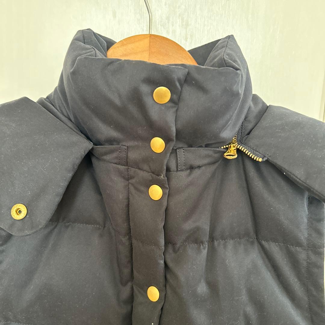 【タグ付き新品未使用品】アーバンリサーチフード付きネイビーダウンベスト