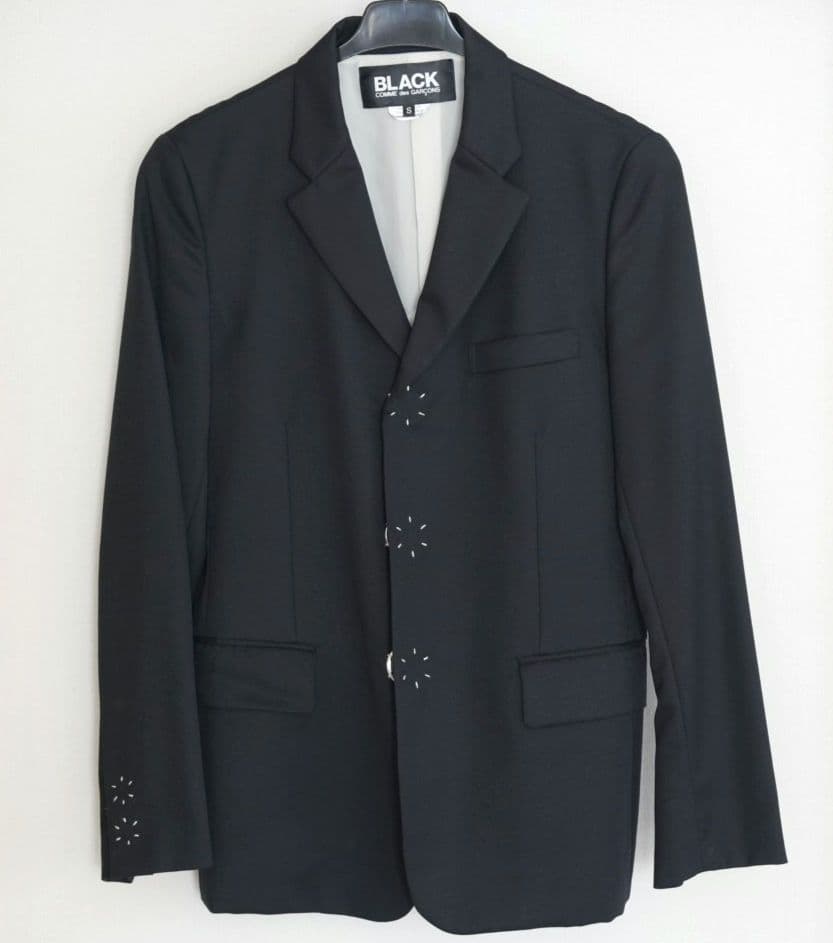 BLACK COMME des GARÇONS デカスナップボタンジャケット