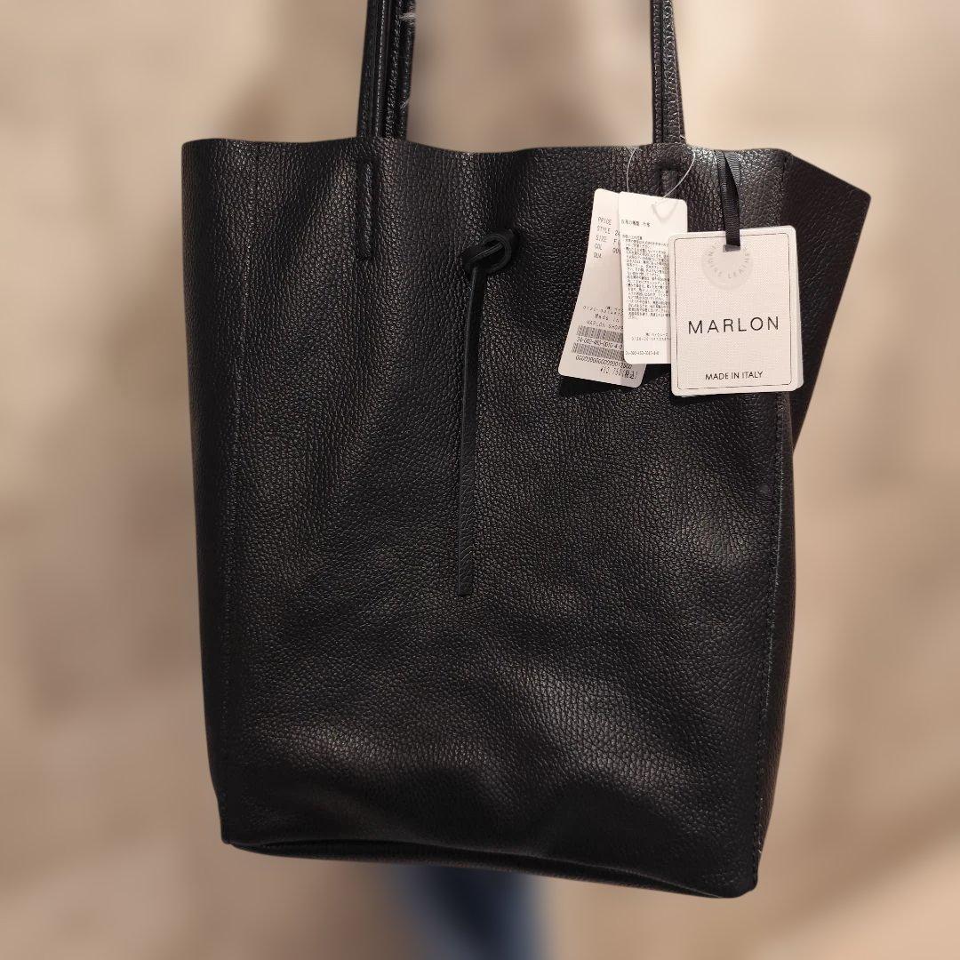 新品タグ付き MARLON FIRENZE A4 レザー トートバッグ イタリア