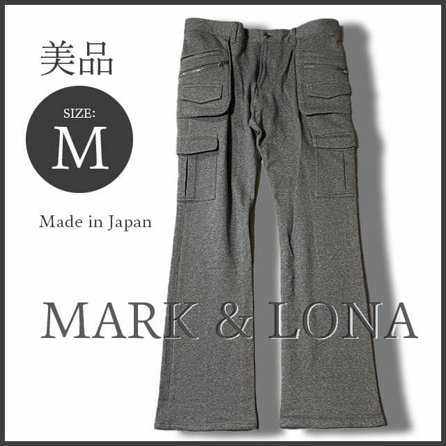 MARK & LONA マーク＆ロナ カーゴパンツ M 美品 ゴルフウェア