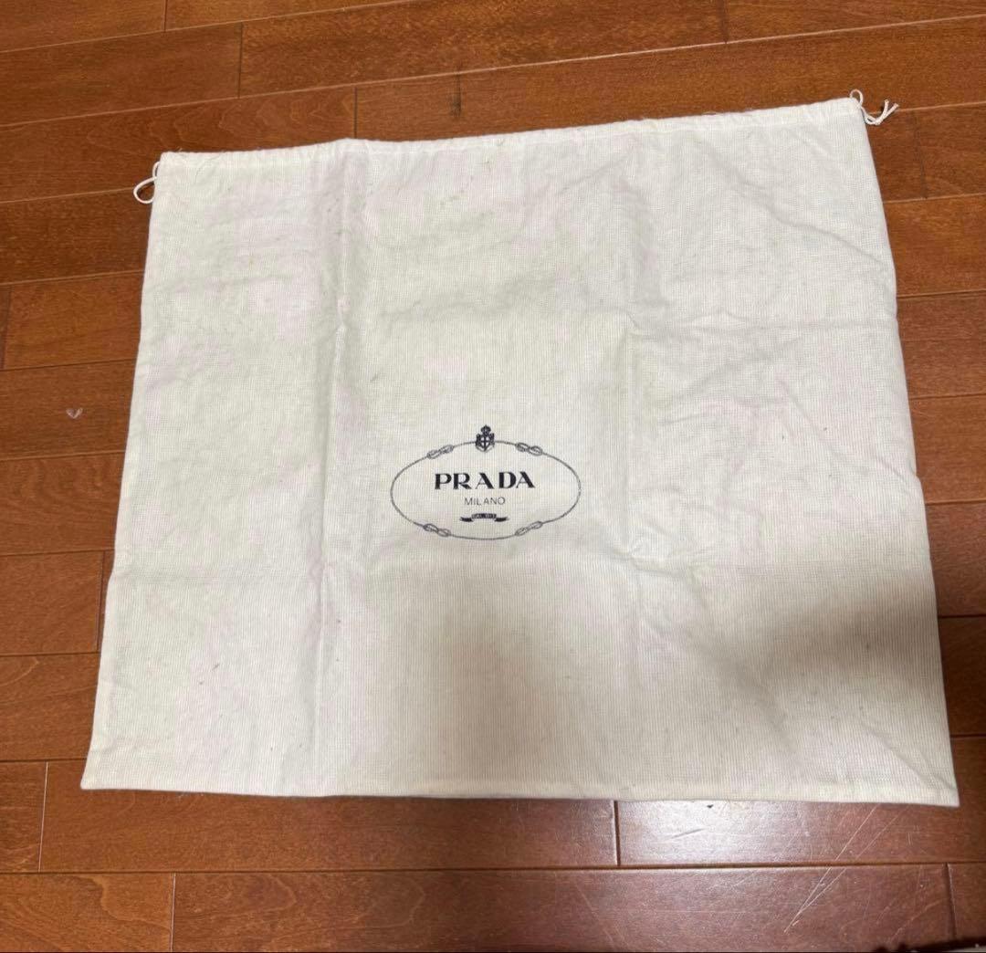 【PRADA プラダ】レザートートバッグ　黒