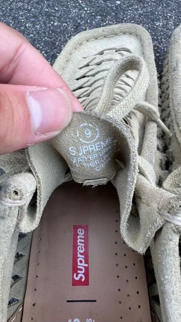 Supreme Clarks ワラビー　26cm