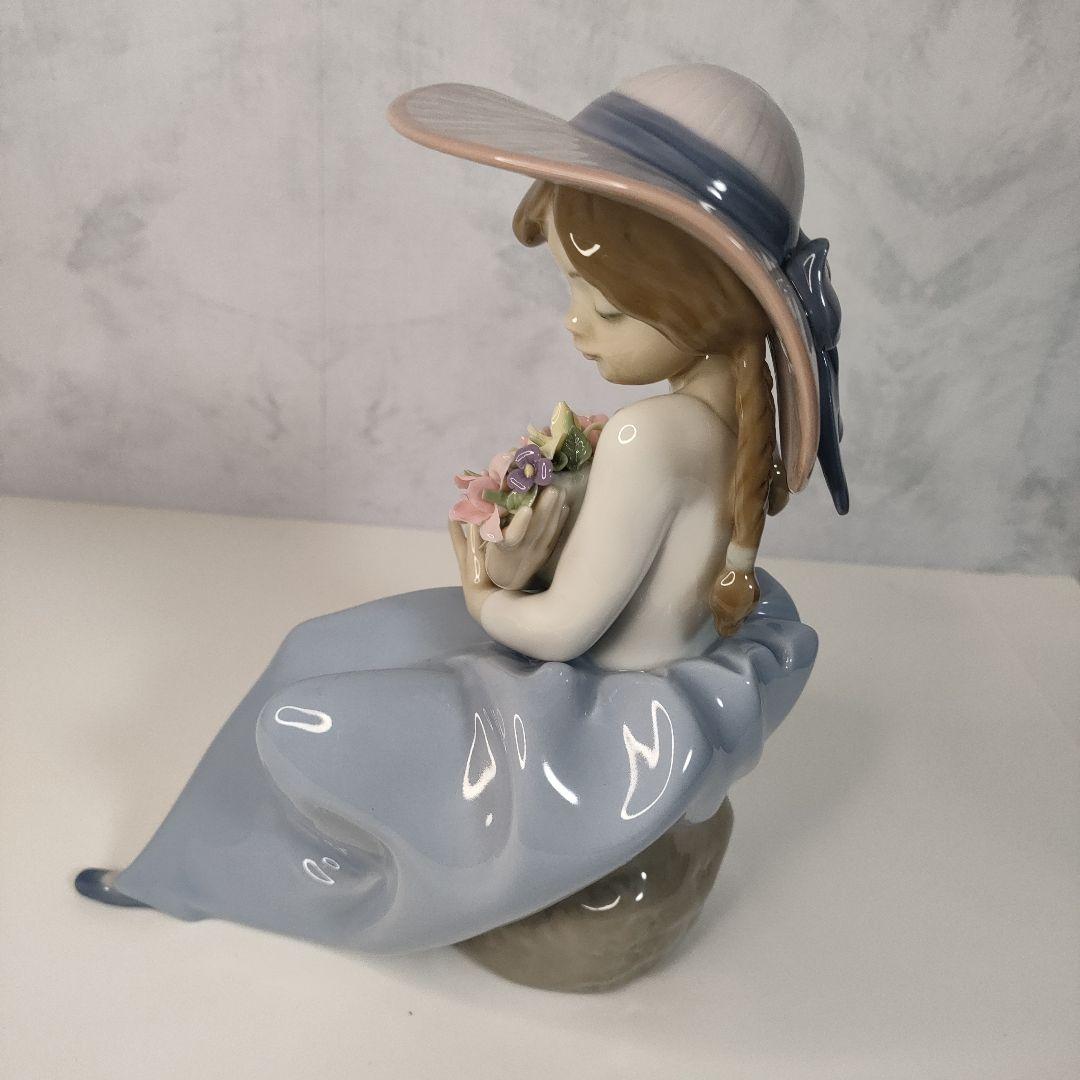 LLADRO 花の香りにつつまれて スペイン製 陶器 リヤドロ