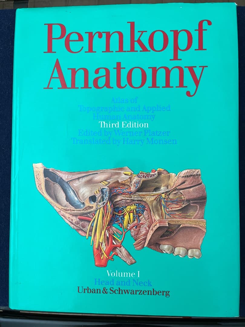 健康・医学 Pernkopf Anatomy volume I Head and Neck