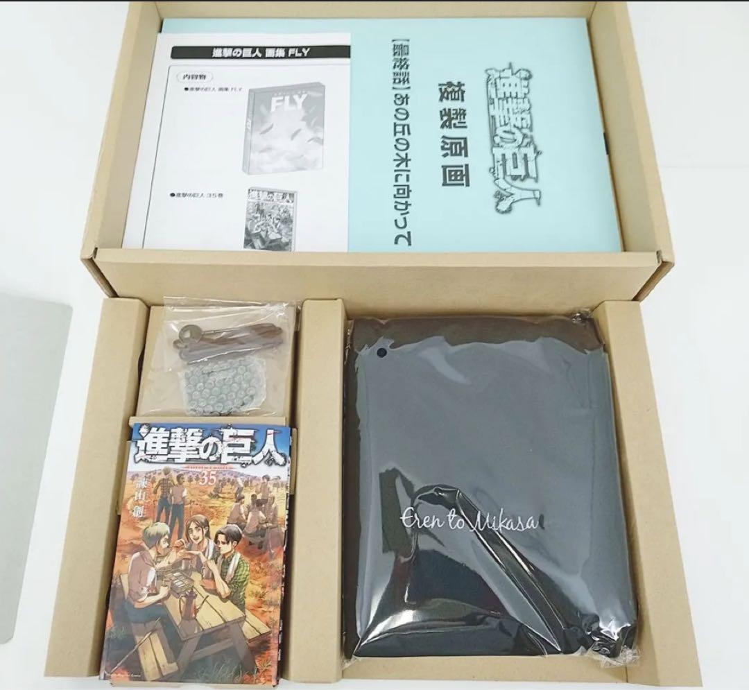 残り1個。進撃の巨人 画集 FLY (attack on titan)