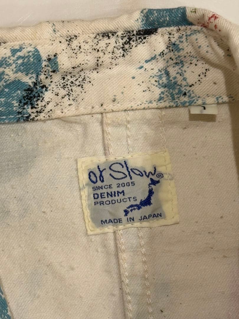 orslow 1940s ペイント カバーオール ジャケット ユニセックス